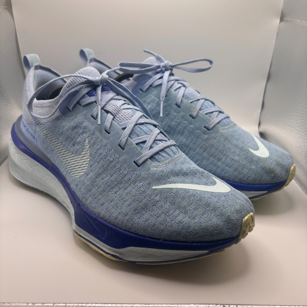 Nike ZoomX Invincible Run Flyknit 3 Aluminum Running Shoes Men's Size 12